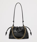 LOEWE Flamenco ostrich leather clutch bag - British product