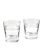 Wedgwood crystal tumblers set of 2 310ml (British brand)