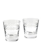 Wedgwood crystal tumblers set of 2 310ml (British brand)