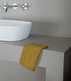 Frette Unito wash cloth 30cm x 30cm, imported from the UK