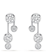 Harrods Boodles Platinum and Diamond Raindance Earrings- Buy online at McGrocer