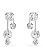 Boodles Raindance diamond earrings platinum (British brand)
