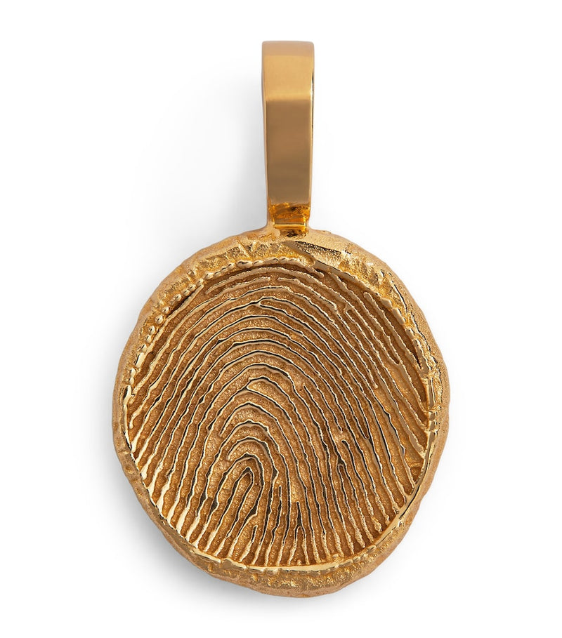 Azlee fingerprint charm 17mm, imported from the UK