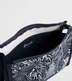 Harrods Knights of Brompton pouch with jacquard design, imported from the UK