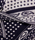 Maje reversible paisley scarf 90cm imported from the UK