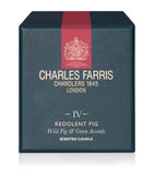 Charles Farris Redolent Fig scented candle 210g - British product