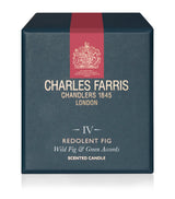 Harrods Redolent Fig Scented Candle in Tinted Glass Jar 210g- Buy online at McGrocer