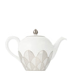 Christofle porcelain Malmaison teapot 1.5L - British product