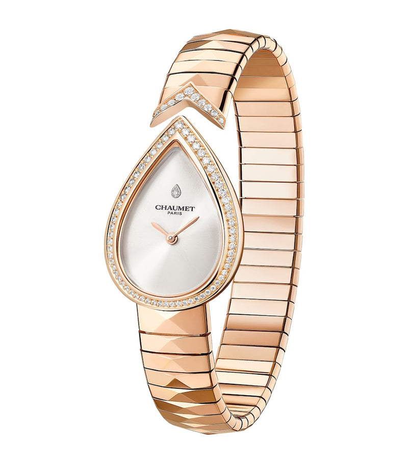 Chaumet rose gold Joséphine Aigrette watch 20.2mm (British brand)