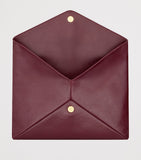 Saint Laurent large leather Cassandre envelope pouch, UK version