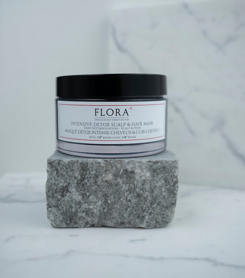 Flora Lab Paris intensive detox scalp hair mask 200ml (British brand)