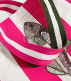 Harrods embellished fish tote bag, imported from the UK