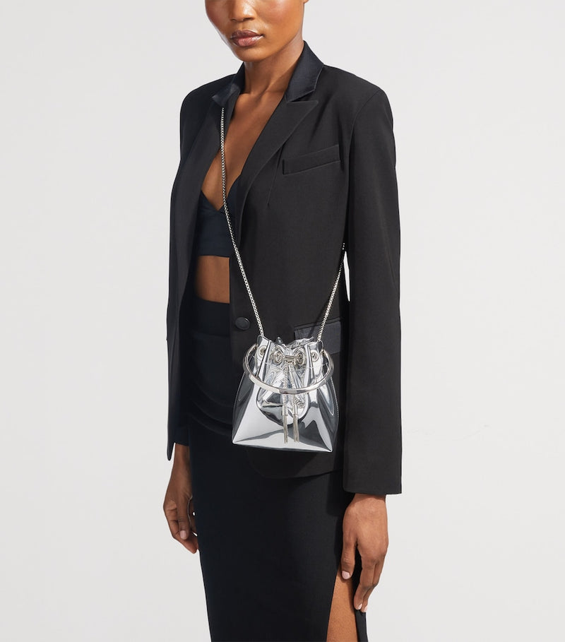 Jimmy Choo Bon Bon top-handle bag crystal handle imported from the UK