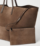 Brunello Cucinelli large suede duo tote bag (British brand)
