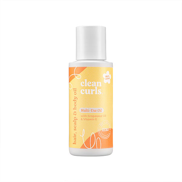 Clean Curls multi-use vitamin E oil for hair - British product