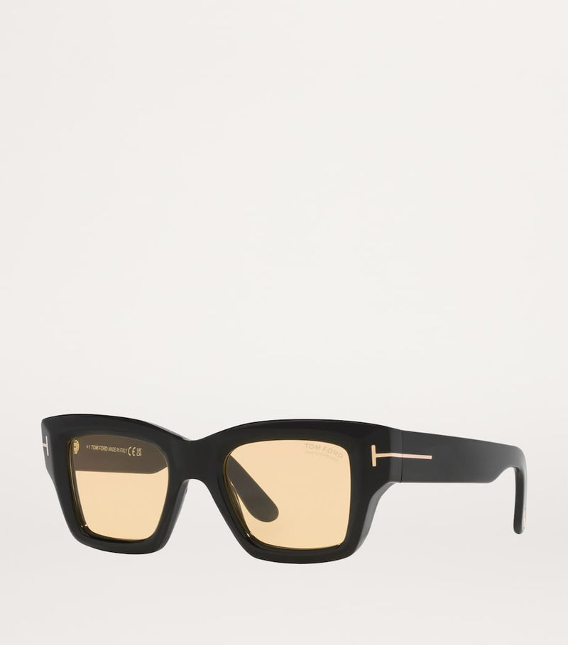 TOM FORD Ilias acetate sunglasses with UV protection (British brand)