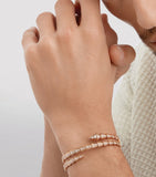 Bvlgari Serpenti Viper bracelet in rose gold with diamonds - British product