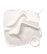 Harrods HYOUMANKIND Silk Face Cloth and Hair Tie Bundle- Buy online at McGrocer
