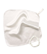 Harrods HYOUMANKIND Silk Face Cloth and Hair Tie Bundle- Buy online at McGrocer