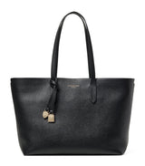 Harrods Aspinal of London Leather East West Tote Bag 27.5cm x 34cm x 15cm- Buy online at McGrocer
