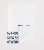 Dolce & Gabbana Casa cotton Majolica print king flat sheet - British product