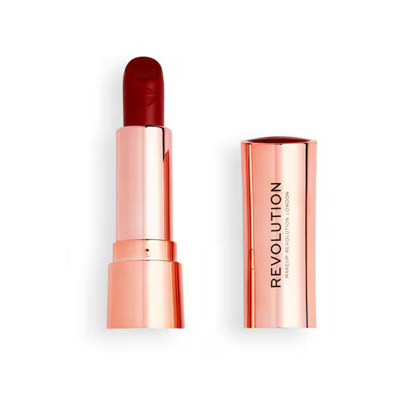 Revolution Satin Kiss Lipstick Ruby imported from the UK