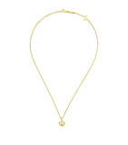 Chopard Happy Diamonds pendant necklace 18k yellow gold, UK version