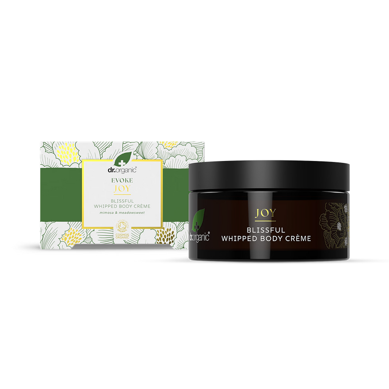 Dr Organic Evoke Joy Body Creme 200ml, imported from the UK