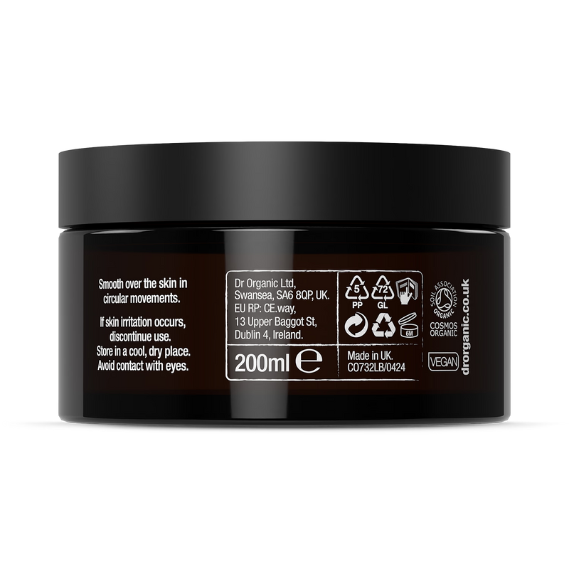 Dr Organic Evoke Joy Body Creme 200ml, imported from the UK