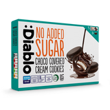 Holland & Barrett Diablo No Added Sugar Chocolate Covered Cream Cookies 136g- Buy online at McGrocer