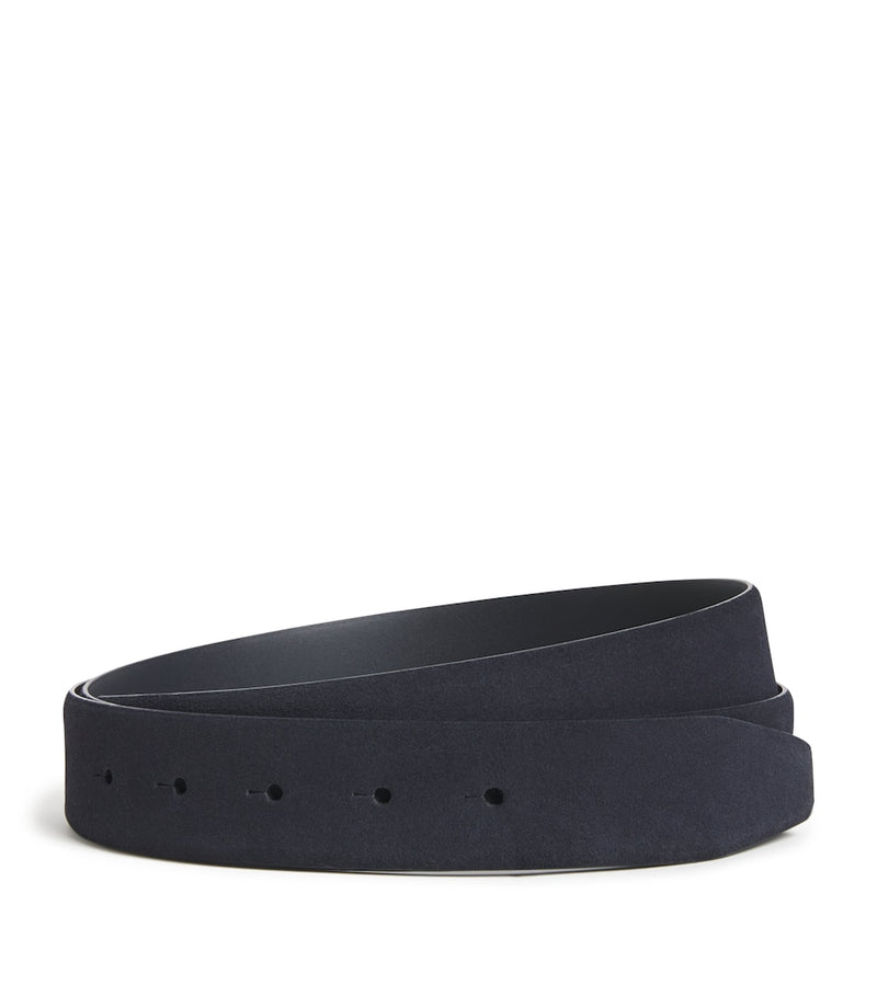 Giorgio Armani suede reversible belt strap 3.5cm (British brand)