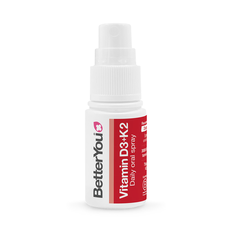 BetterYou Vitamin D3 + K2 spray 12ml - British product