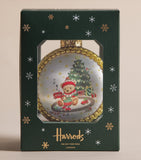 Harrods bear bauble Christmas decoration - British product