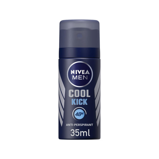 Nivea Men Cool Kick Anti Perspirant Deodorant Spray 35ml deodorants & body sprays Sainsburys   