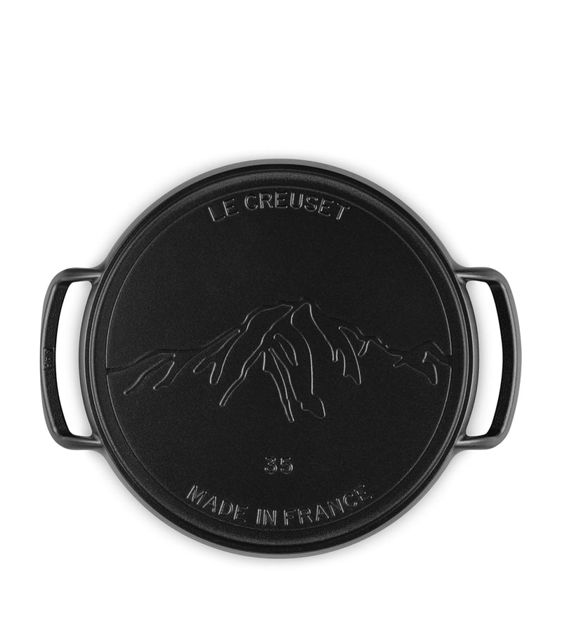 Le Creuset cast iron BBQ pizza pan 35cm, UK version