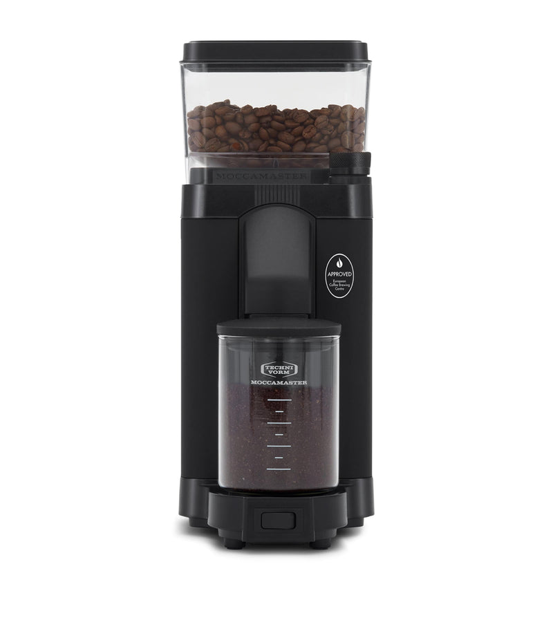 Moccamaster KM5 coffee grinder, imported from the UK