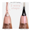 Essie Gel Couture Glazed Chrome Top Coat - British product