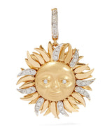 Harrods Annoushka Yellow Gold and Diamond Mythology Sun Charm- Buy online at McGrocer