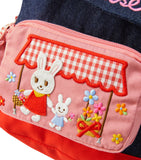Miki House embroidered backpack, imported from the UK