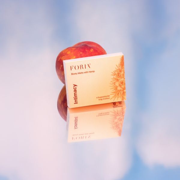 Foria CBD suppositories with Hemp 24 pack, imported from the UK