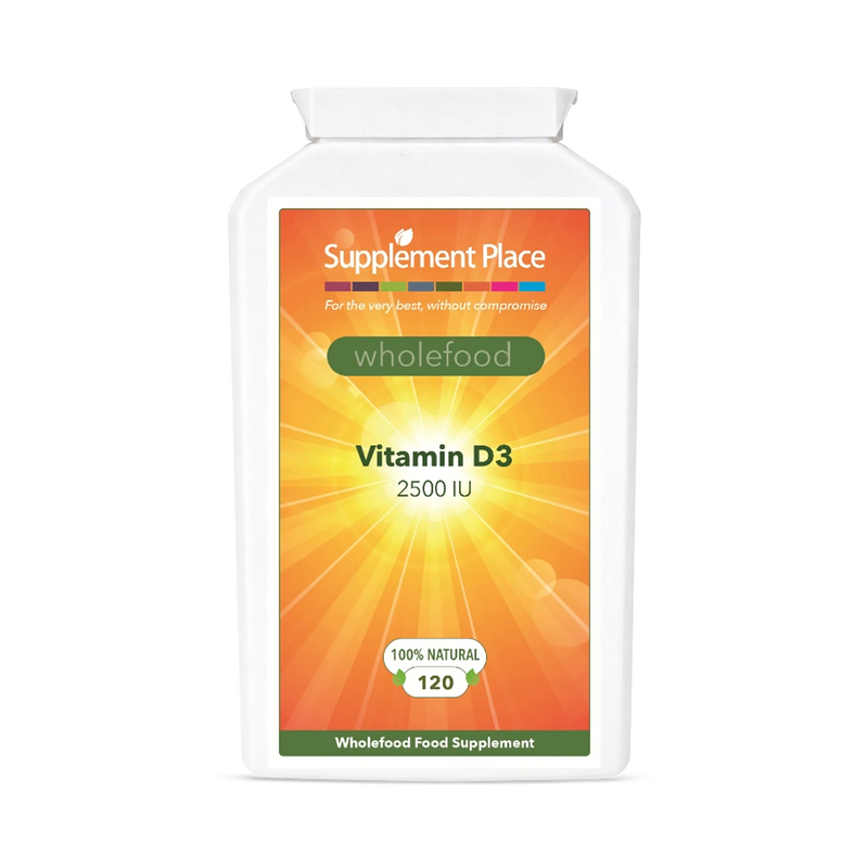 Supplement Place Wholefood Vitamin C 200mg 120 capsules, UK version