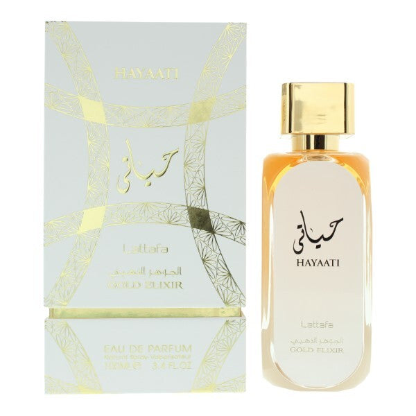 Lattafa Hayaati Gold Elixir Perfume 100ml, UK version