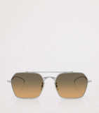 Oliver Peoples TK-15 square titanium sunglasses - British product