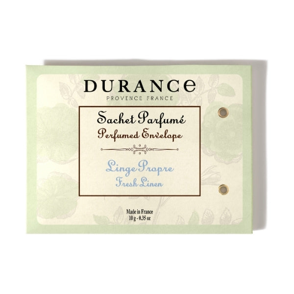 Durance Perfumed Envelope Fresh Linen 10g - British product