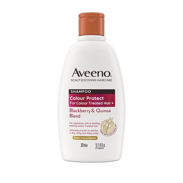 Aveeno colour protect shampoo blackberry quinoa 300ml - British product
