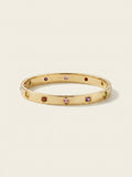 Cartier LOVE bracelet 18ct gold sapphire garnet, imported from the UK