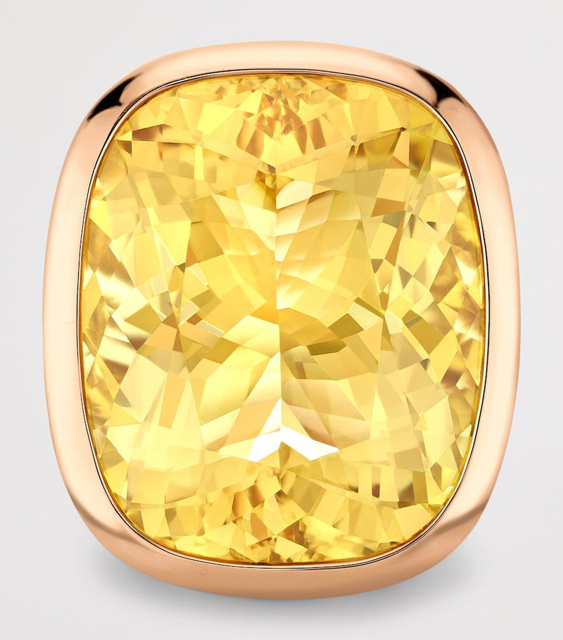 Boodles Palace ring with heliodor, sapphires and diamonds, UK version