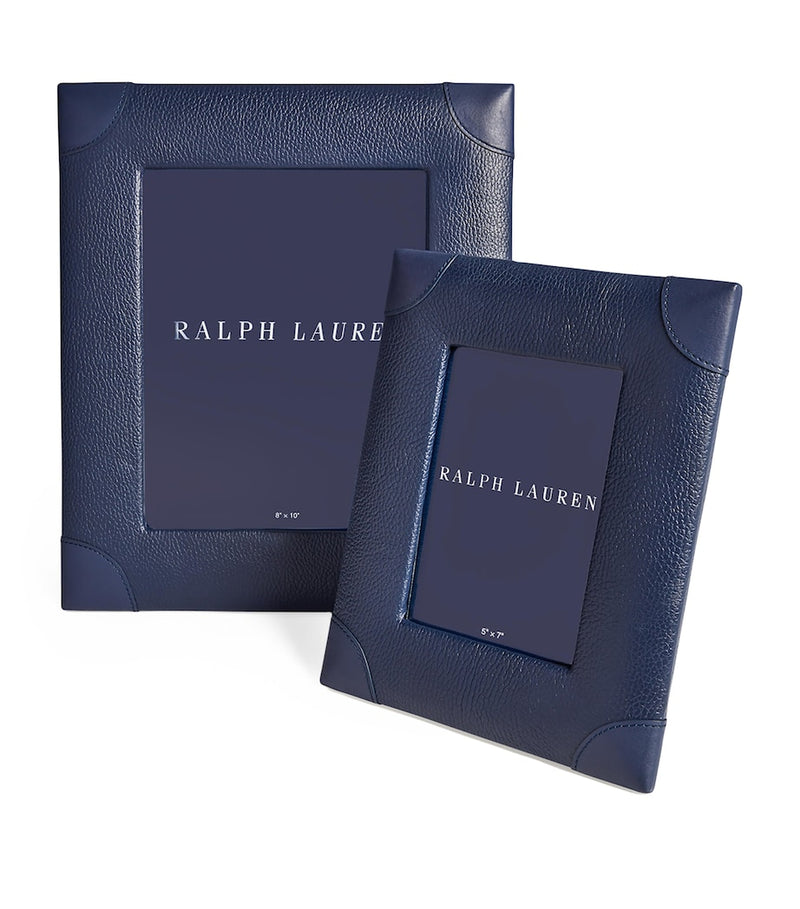 Ralph Lauren Home leather photo frame 5x7, UK version