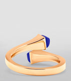 Marli New York Cleo ring with diamond and lapis lazuli - British product
