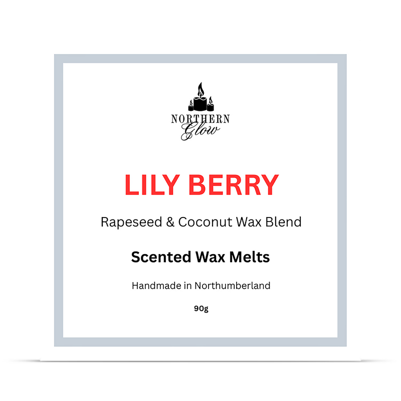 Scented wax melt Lily Berry 90g, UK version